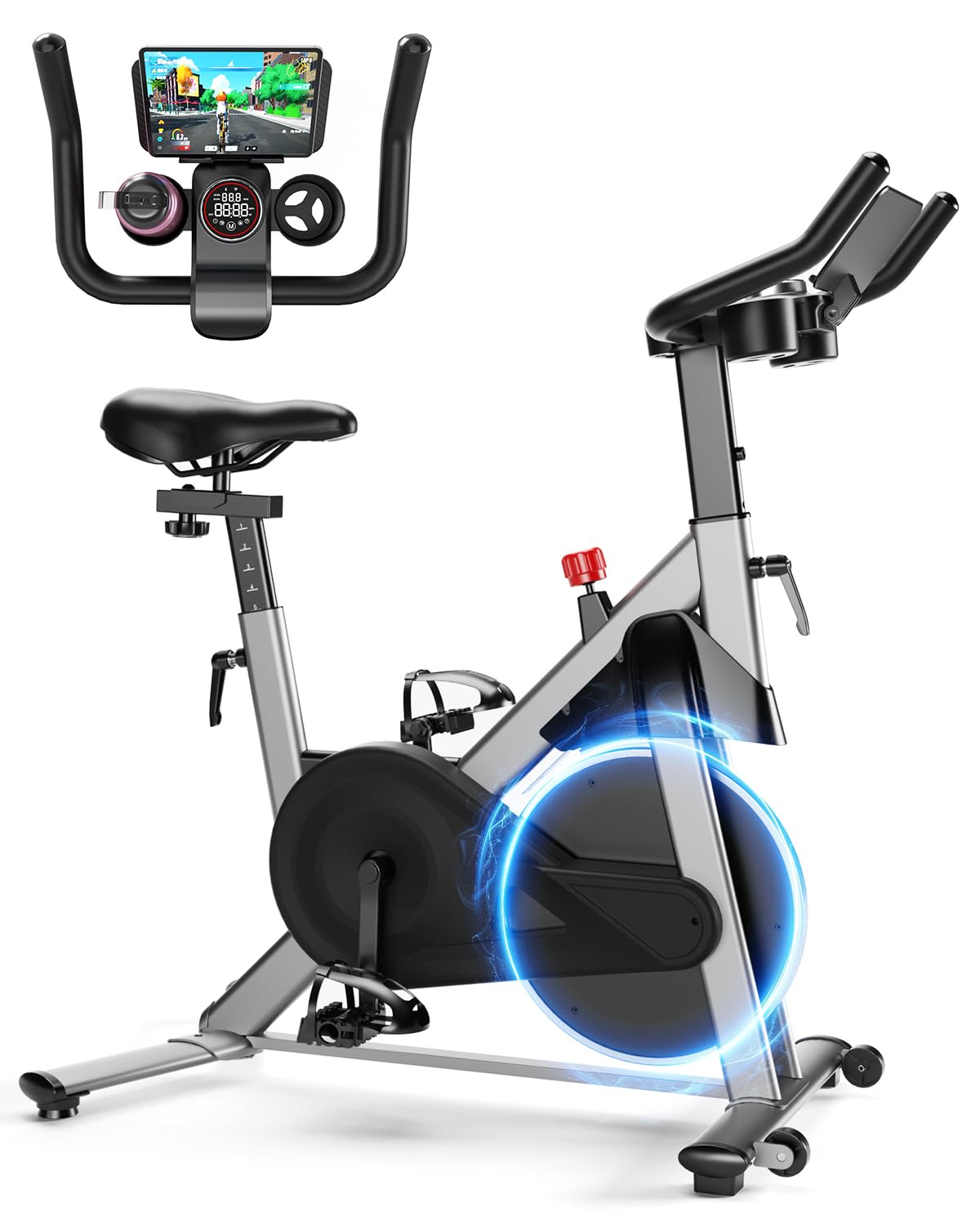 Indoor Cycling Bike with 32-Level Resistance